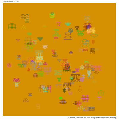 The Bog between Late Tilling — 112 pixel sprites