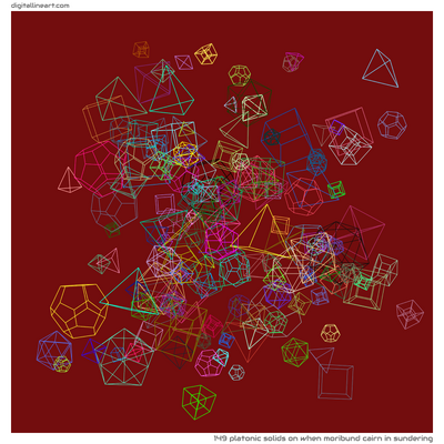 When Moribund Cairn in Sundering — 149 Platonic solids