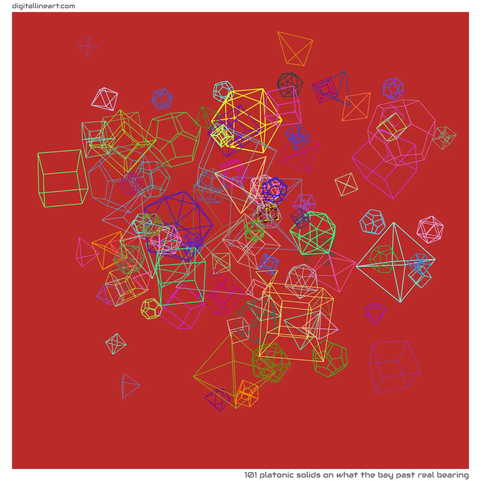 What the Bay past Real Bearing — 101 Platonic solids