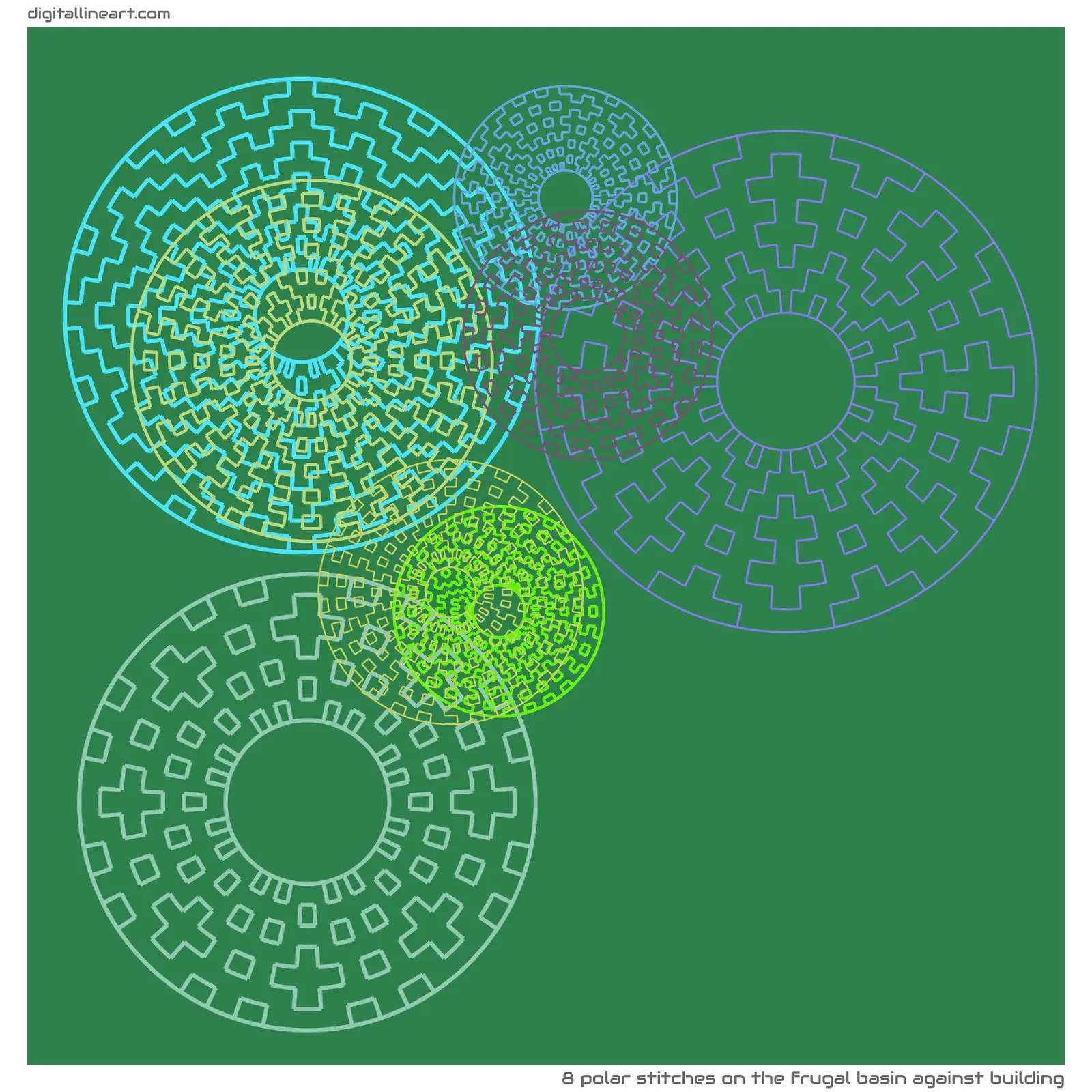 The Frugal Basin Against Building — 8 polar stitches