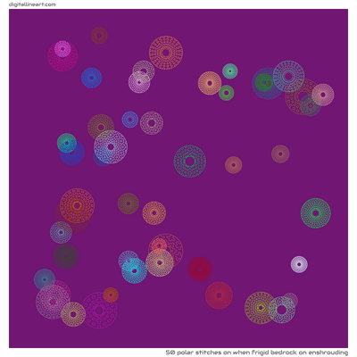 When Frigid Bedrock on Enshrouding — 50 polar stitches
