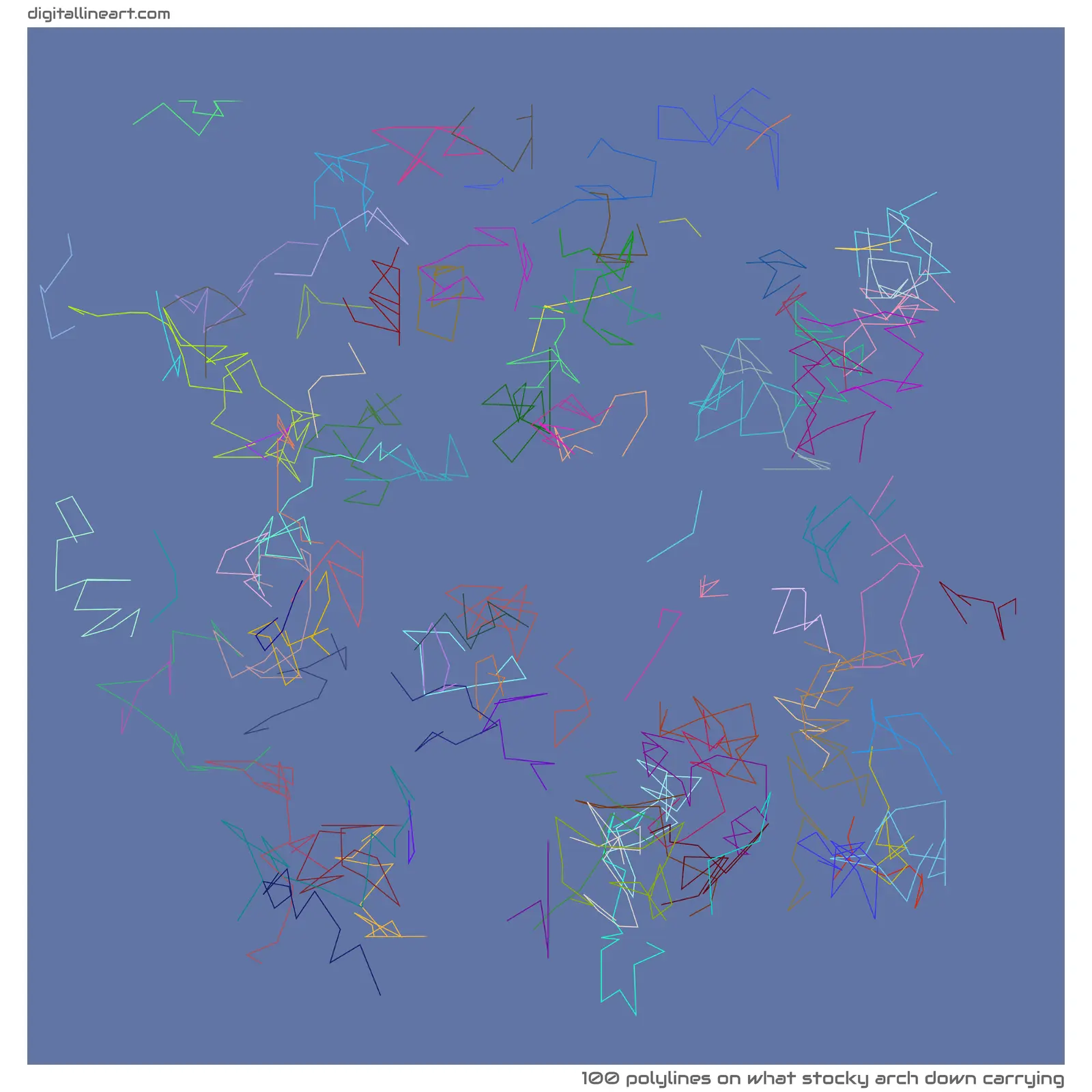 What Stocky Arch down Carrying — 100 polylines