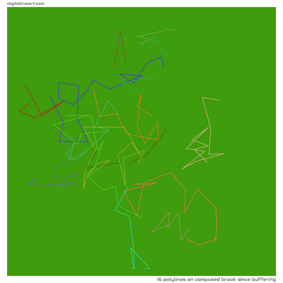 Composed Brook Since Buffering — 16 polylines