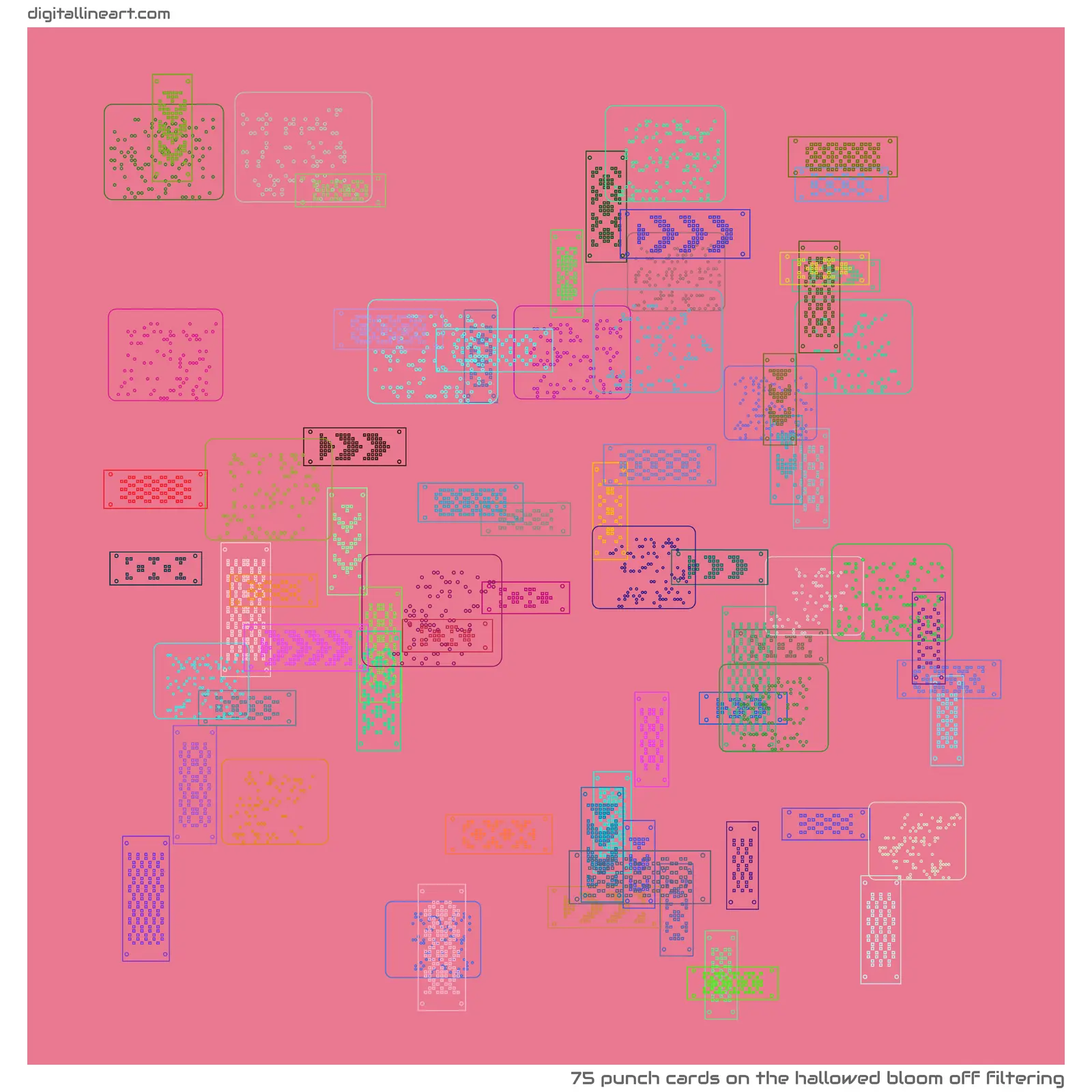The Hallowed Bloom off Filtering — 75 punch cards