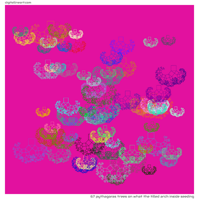 What the Tilled Arch Inside Seeding — 67 Pythagoras trees
