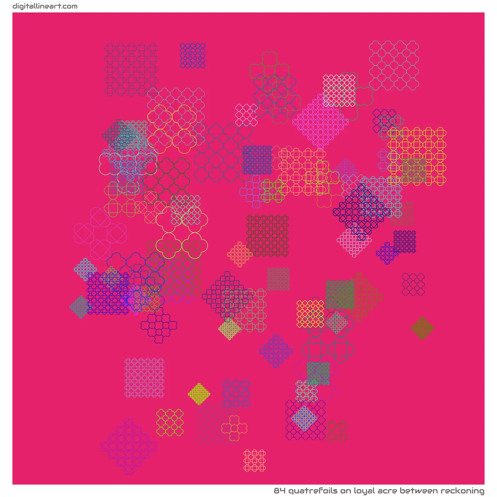 Loyal Acre between Reckoning — 84 quatrefoils