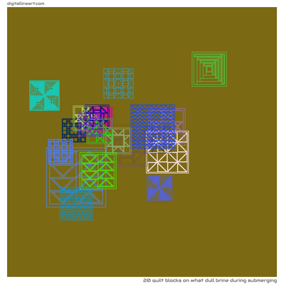 What Dull Brine During Submerging — 20 quilt blocks
