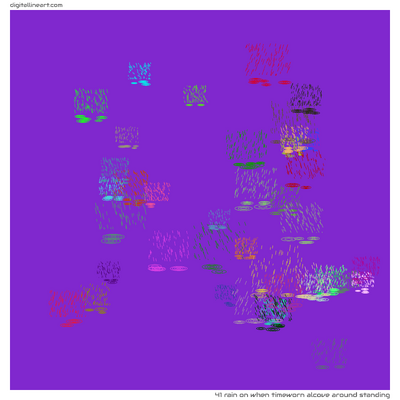 When Timeworn Alcove Around Standing — Rain, 41 elements