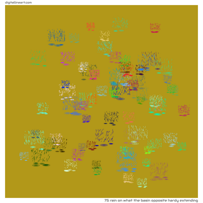 What the Basin opposite Hardy Extending — Rain, 75 elements