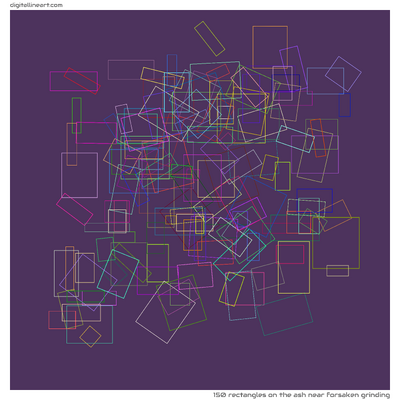 The Ash near Forsaken Grinding — 150 rectangles
