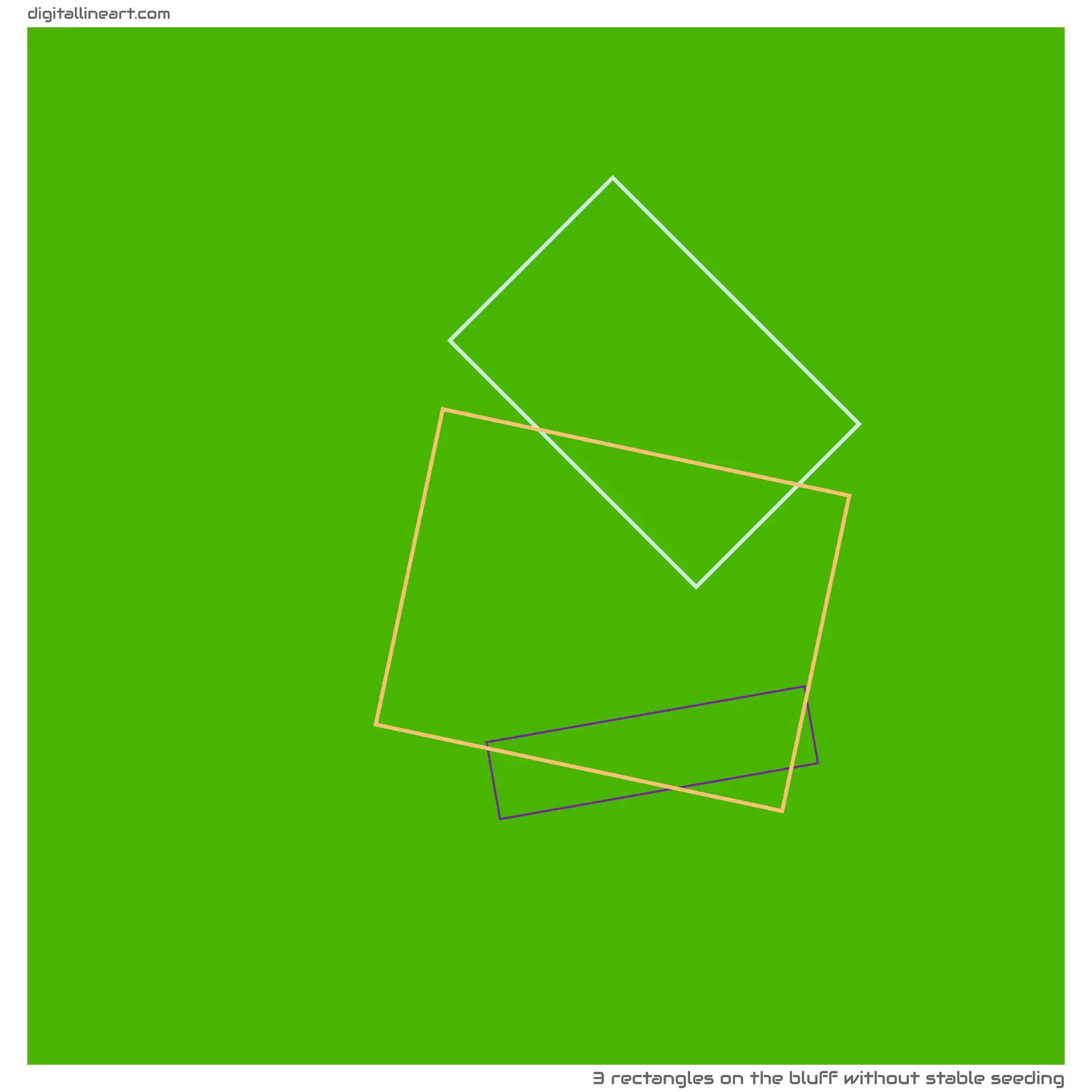 The Bluff without Stable Seeding — 3 rectangles