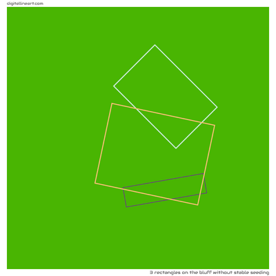 The Bluff without Stable Seeding — 3 rectangles