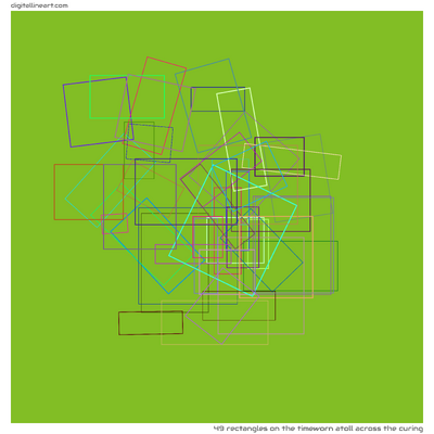 The Timeworn Atoll across the Curing — 49 rectangles