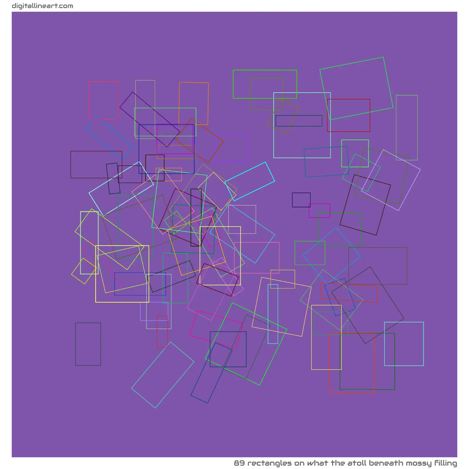 What the Atoll beneath Mossy Filling — 89 rectangles