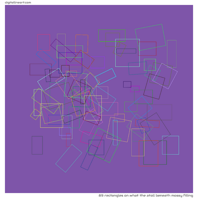 What the Atoll beneath Mossy Filling — 89 rectangles