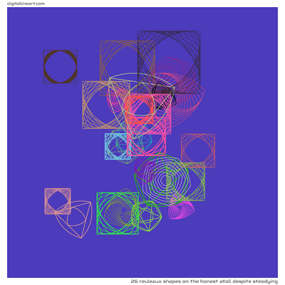 The Honest Atoll despite Steadying — 26 reuleaux shapes