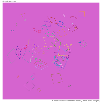 What the Seemly Basin circa Staying — 71 rhombuses