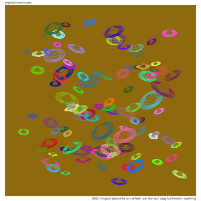 When Centered Bog between Lasting — 102 ringed planets