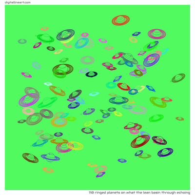 What the Lean Basin through Echoing — 110 ringed planets