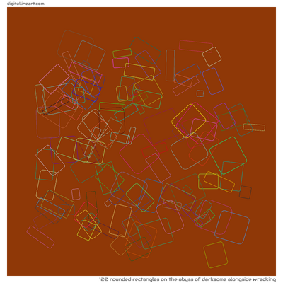The Abyss of Darksome alongside Wrecking — 120 rounded rectangles