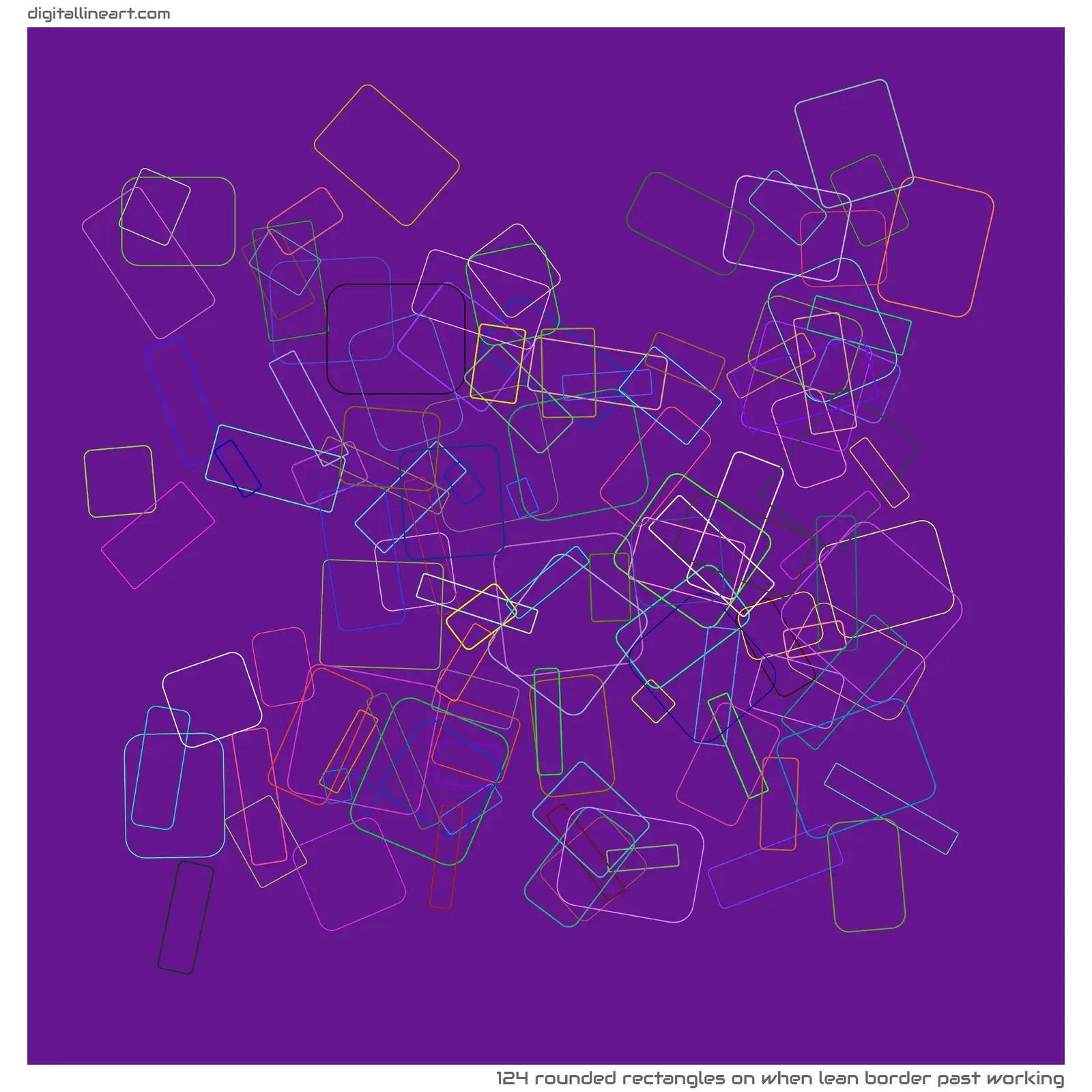 When Lean Border past Working — 124 rounded rectangles