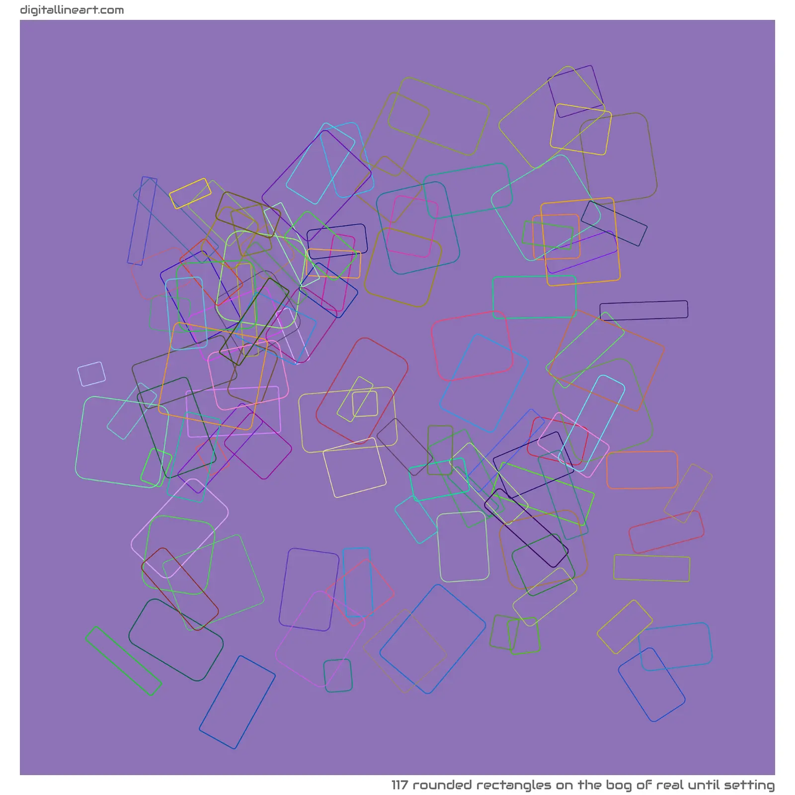 The Bog of Real until Setting — 117 rounded rectangles