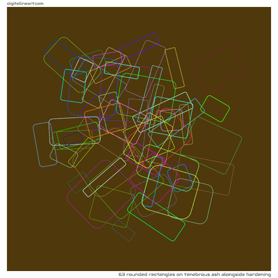 Tenebrous Ash alongside Hardening — 63 rounded rectangles