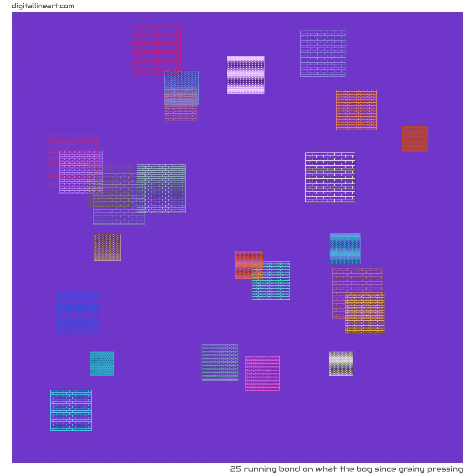 What the Bog Since Grainy Pressing — Running Bond, 25 elements