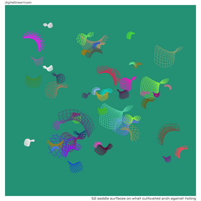 What Cultivated Arch Against Toiling — 52 saddle surfaces