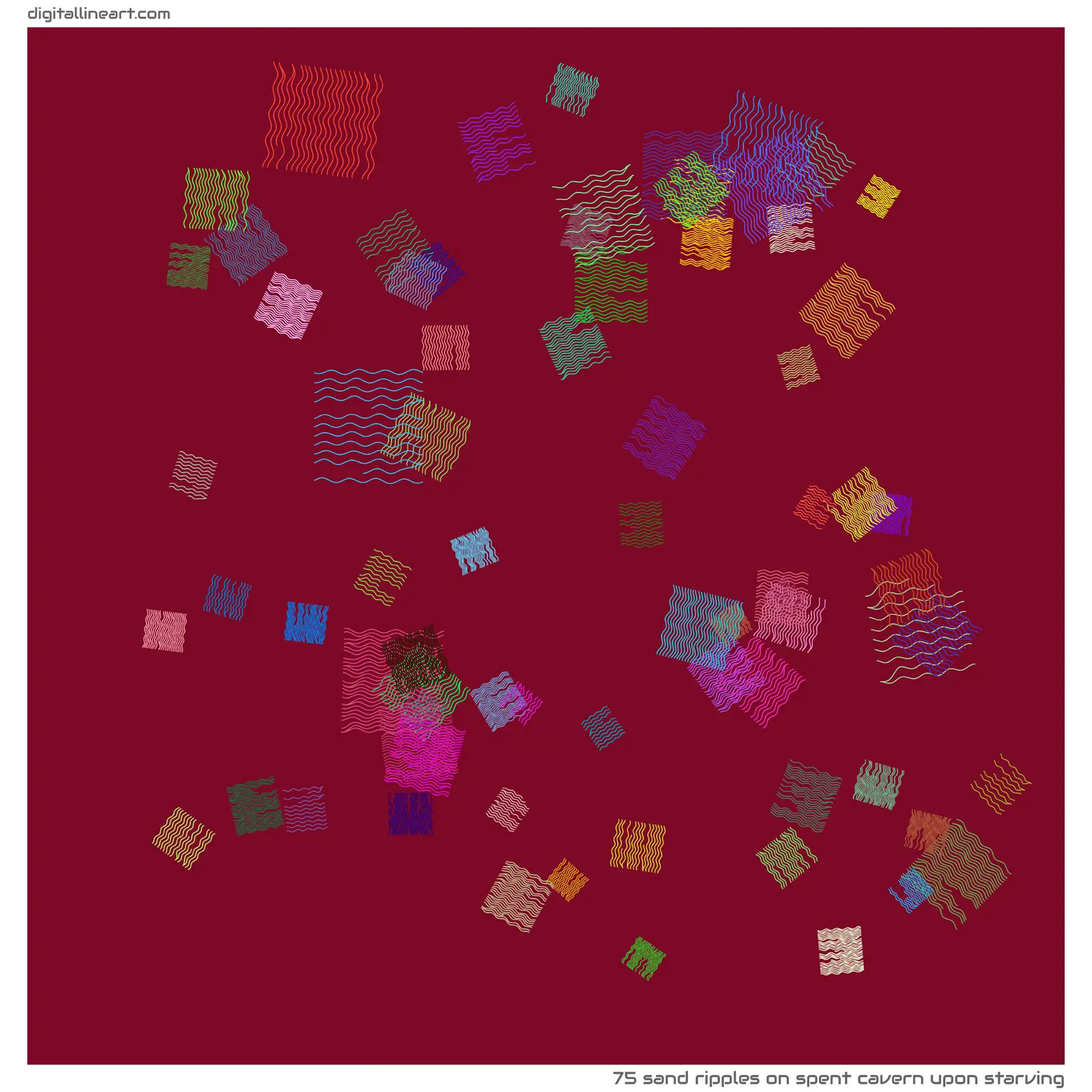 Spent Cavern upon Starving — 75 sand ripples