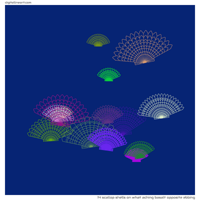What Aching Basalt opposite Ebbing — 14 scallop shells