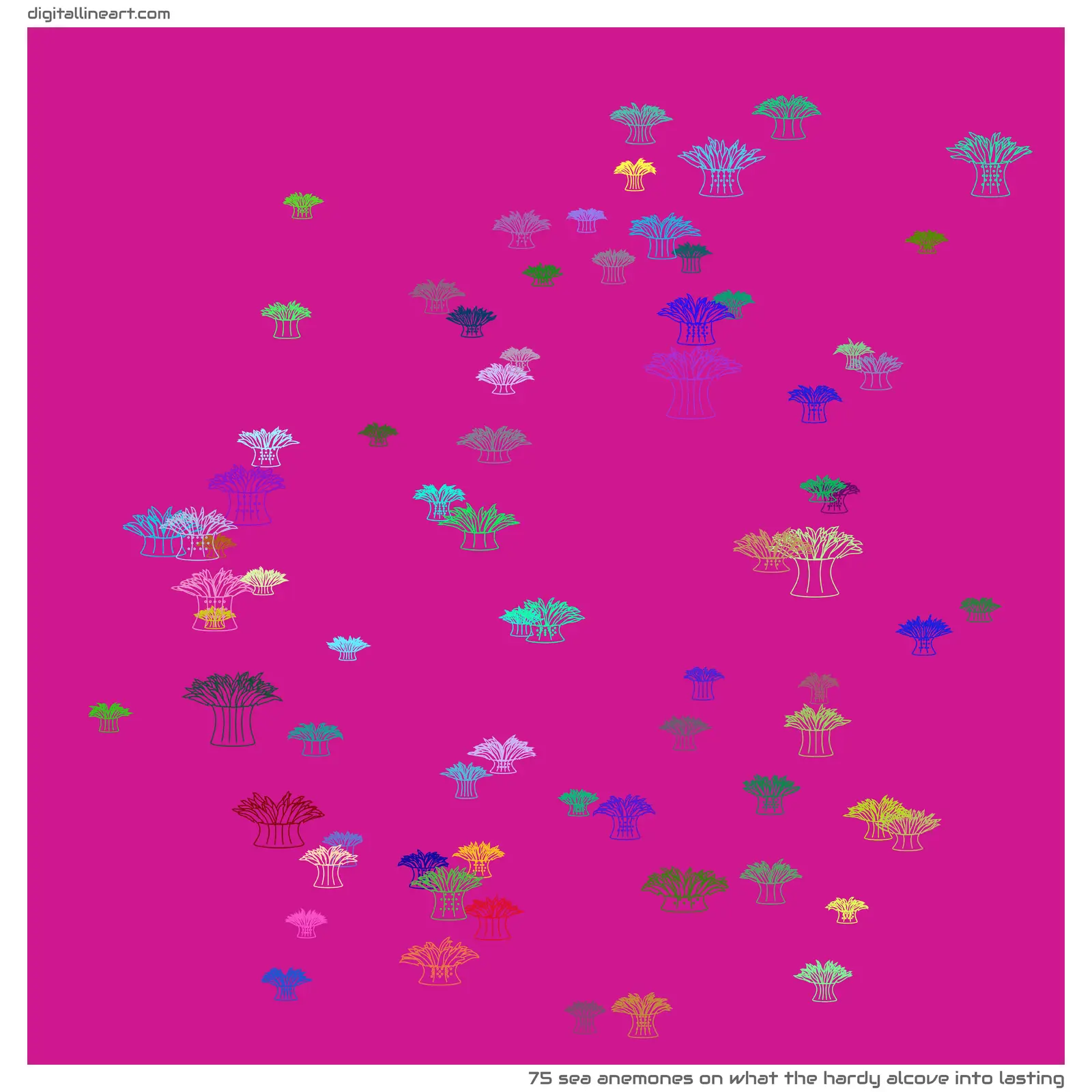 What the Hardy Alcove into Lasting — 75 sea anemones