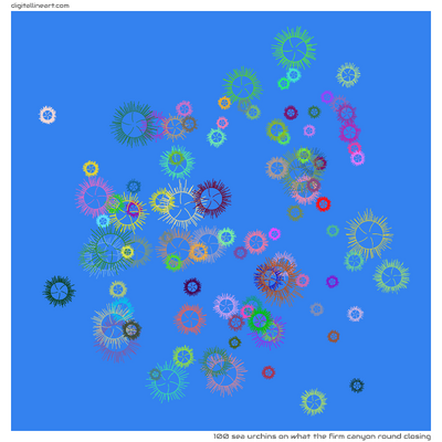 What the Firm Canyon round Closing — 100 sea urchins