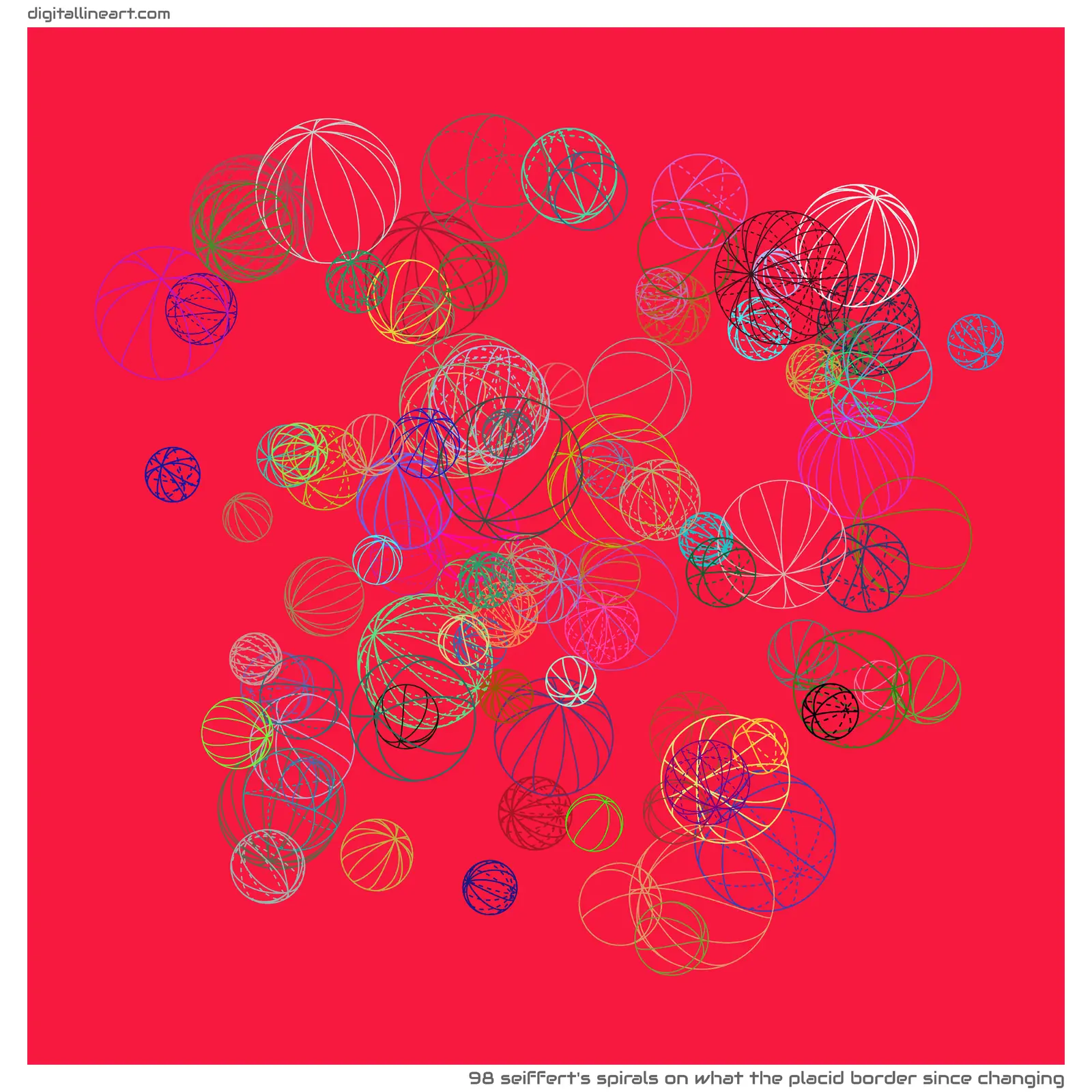 What the Placid Border Since Changing — 98 seiffert's spirals