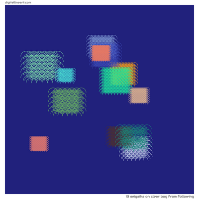 Clear Bog from Following — Seigaiha, 13 elements