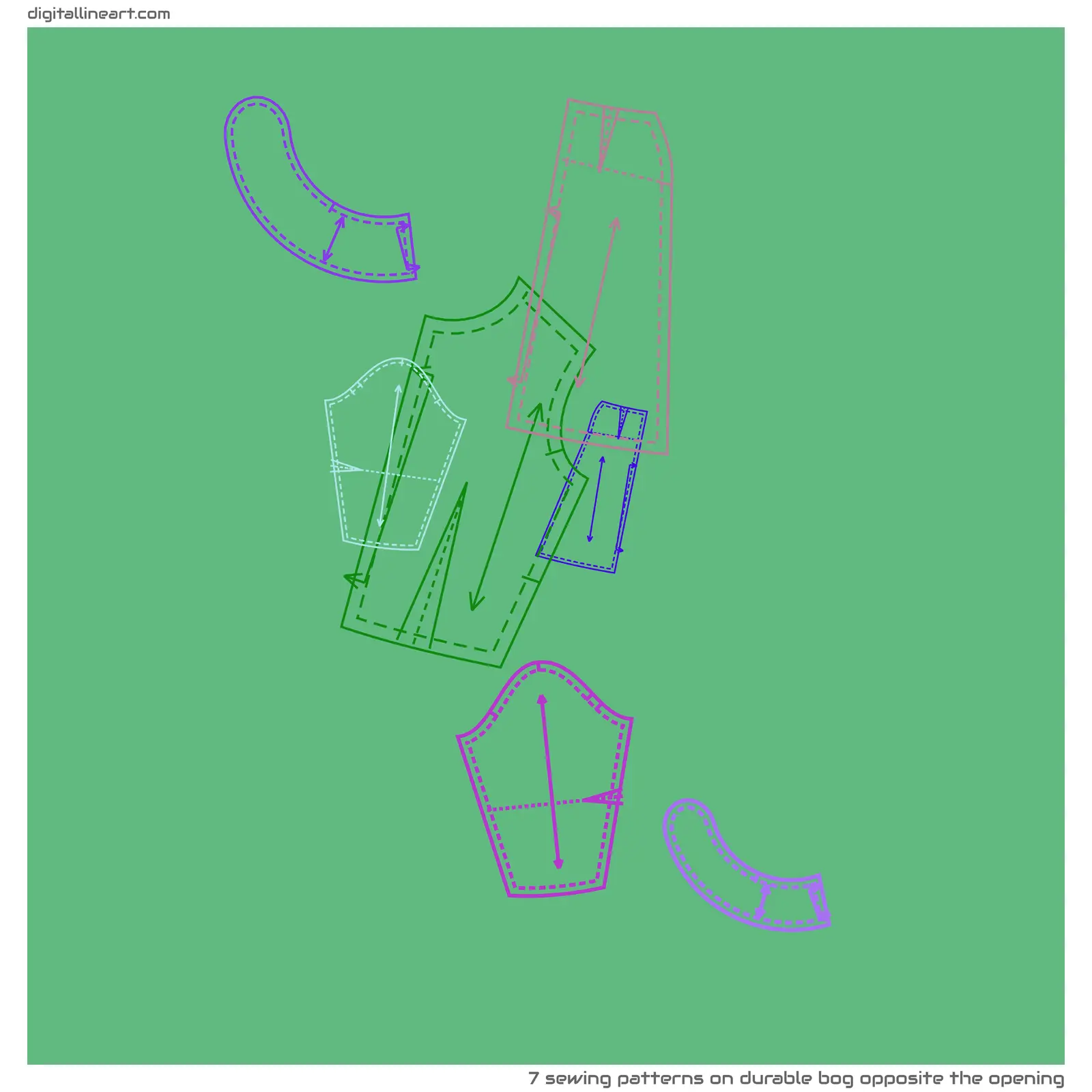 Durable Bog opposite the Opening — 7 sewing patterns