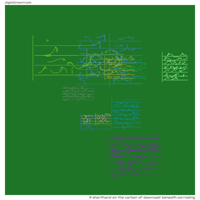 The Carbon of Downcast beneath Corroding — Shorthand, 11 elements