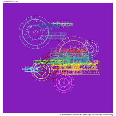 Reserved Atoll within the Fashioning — 18 slide rules