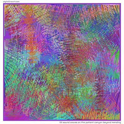 131 Sound Wave in The Patient Canyon beyond Mending