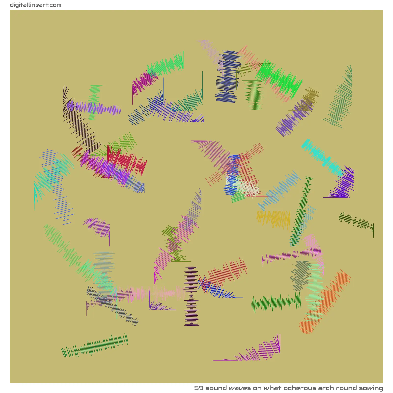 What Ocherous Arch round Sowing — 59 sound waves