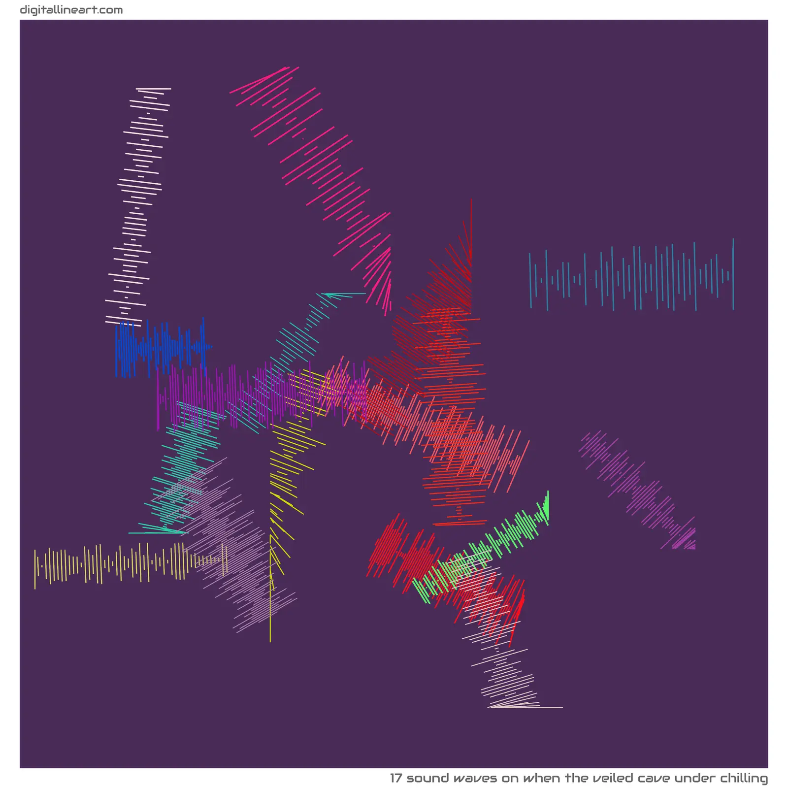 When the Veiled Cave under Chilling — 17 sound waves