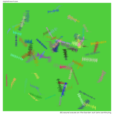 The Border out Late Continuing — 85 sound waves