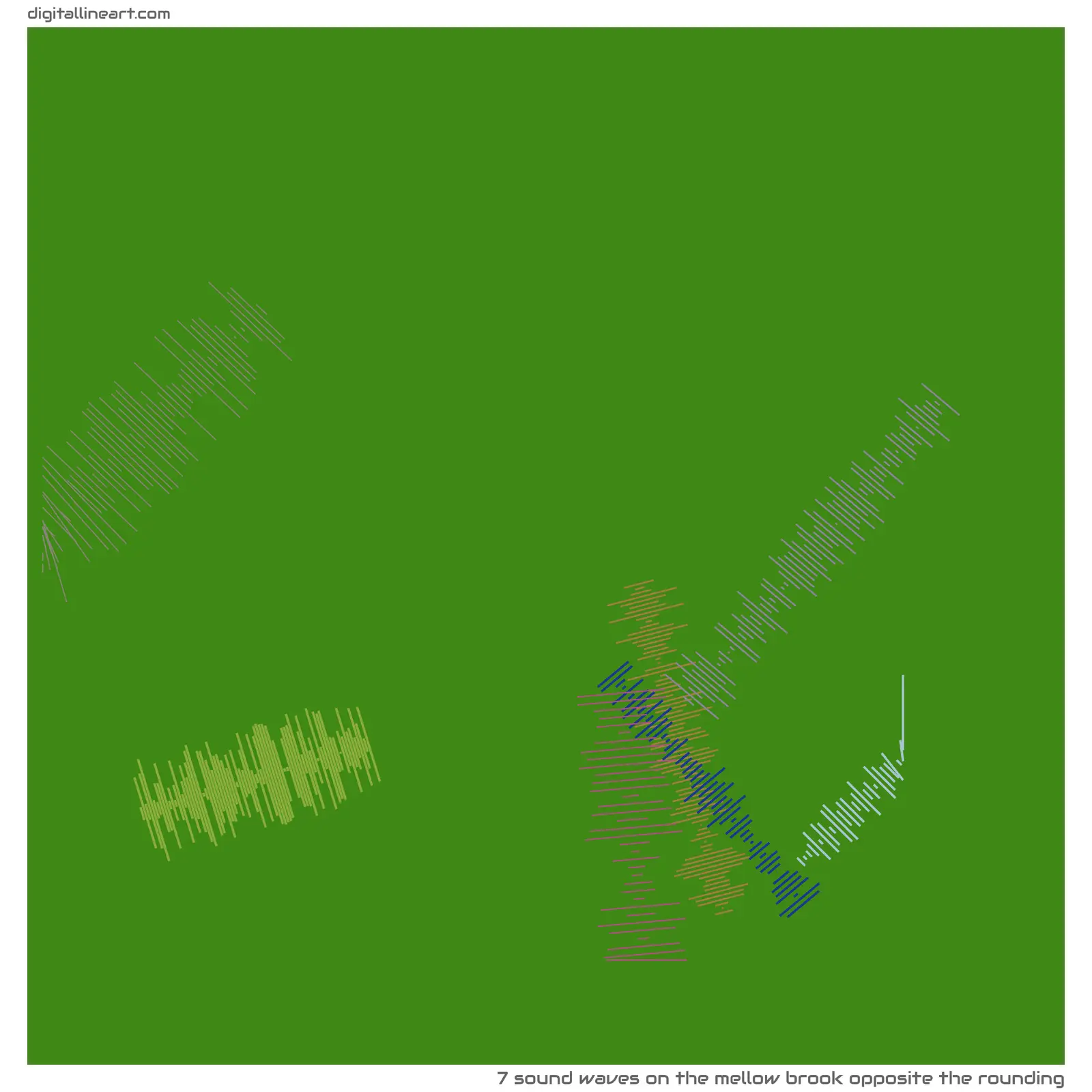 The Mellow Brook opposite the Rounding — 7 sound waves