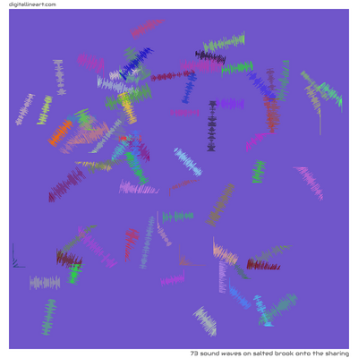 Salted Brook onto the Sharing — 73 sound waves