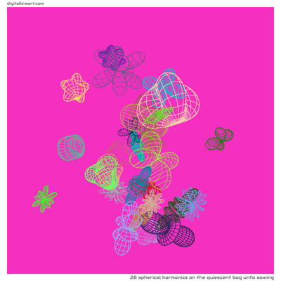 The Quiescent Bog unto Sowing — 28 spherical harmonics