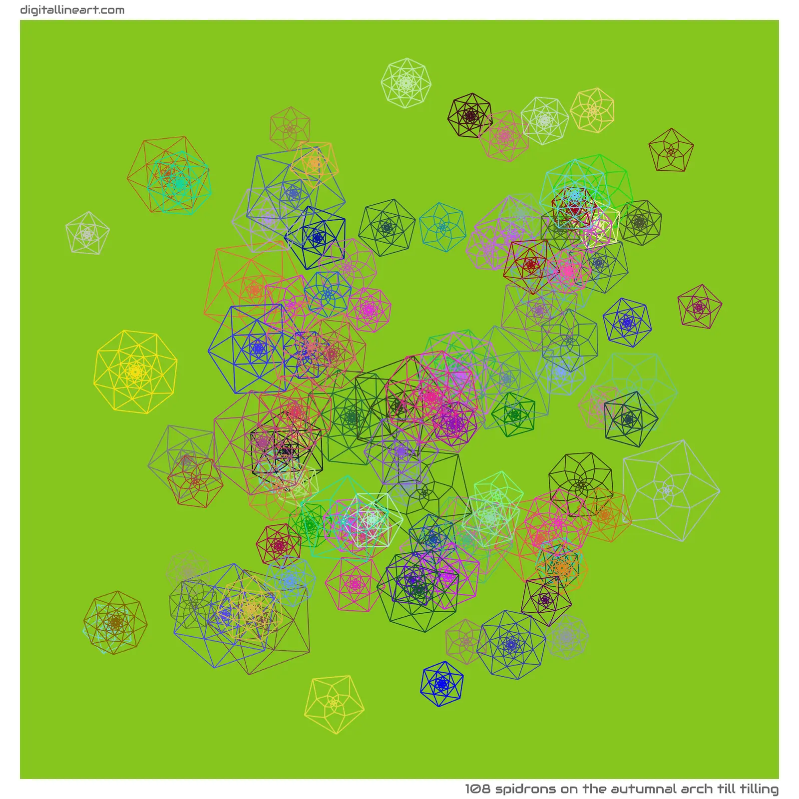 The Autumnal Arch till Tilling — 108 spidrons