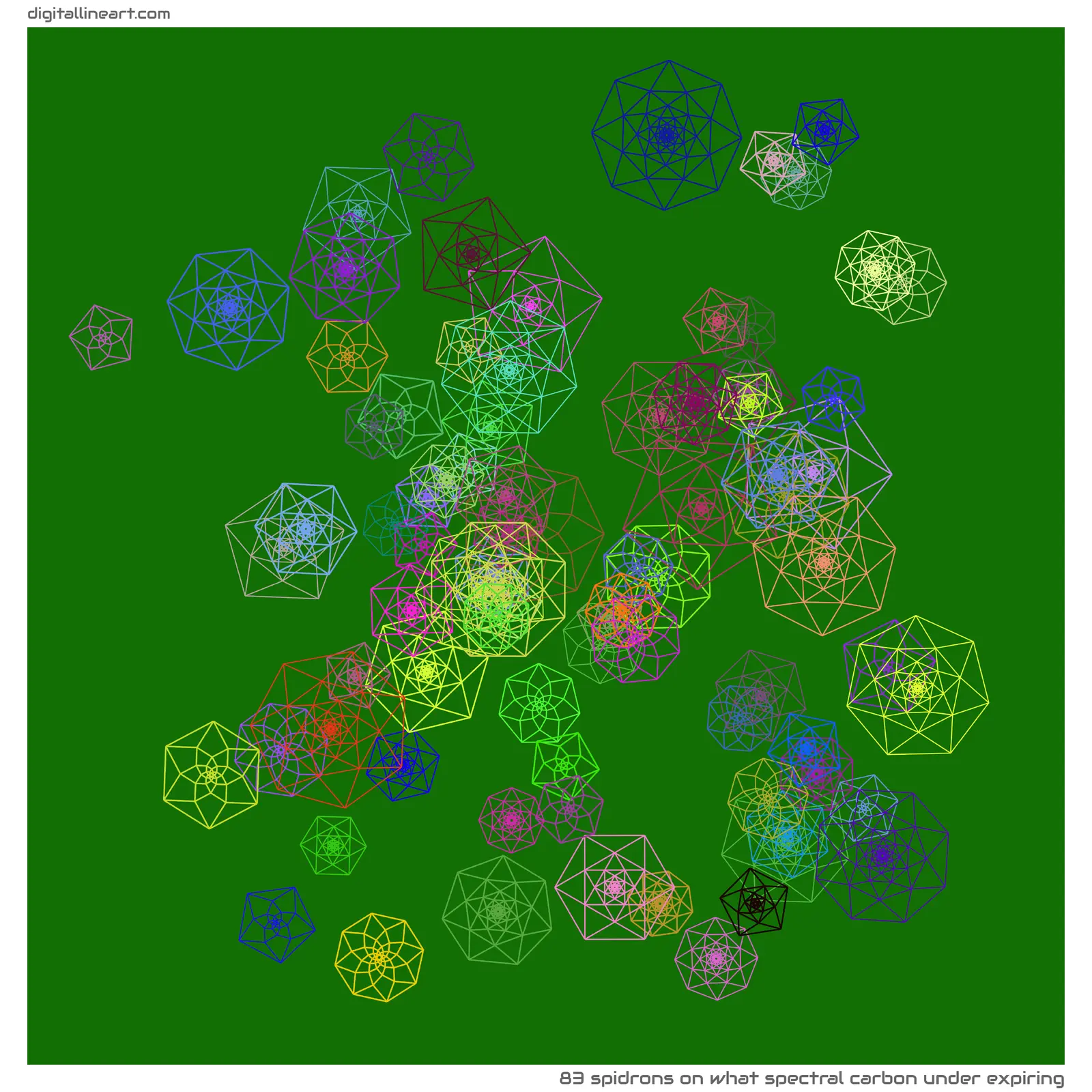What Spectral Carbon under Expiring — 83 spidrons