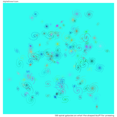 What the Shaped Bluff for Pressing — 139 spiral galaxies