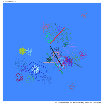 When Trusty Arch up Centering — 35 spirolaterals