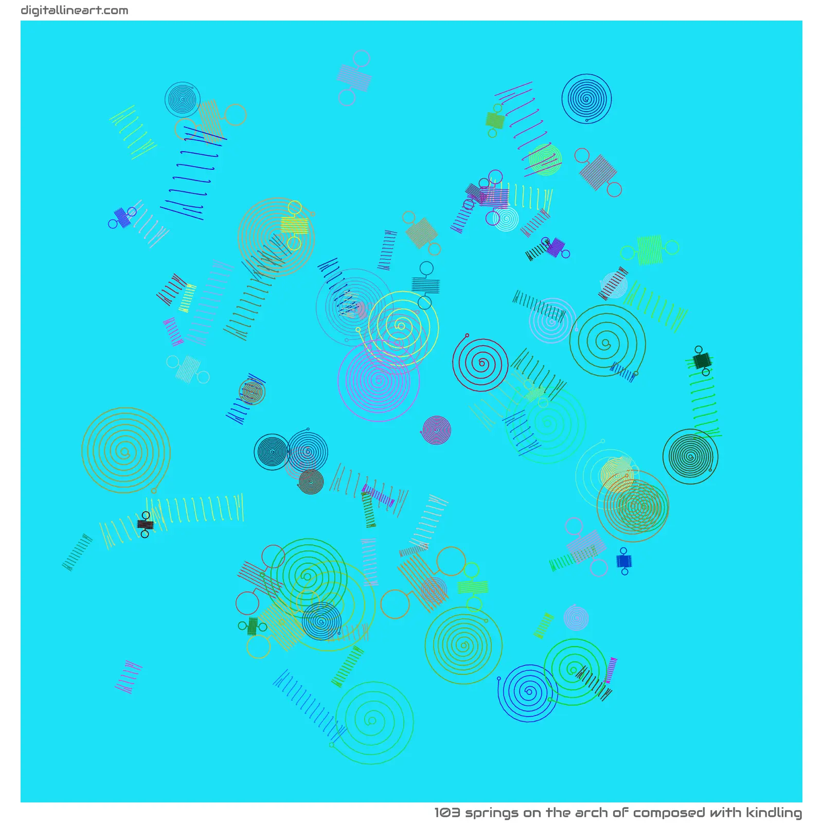 The Arch of Composed with Kindling — 103 springs